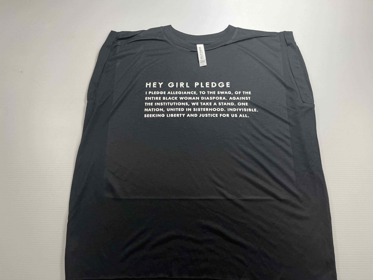 Hey Girl Pledge Black T-Shirt