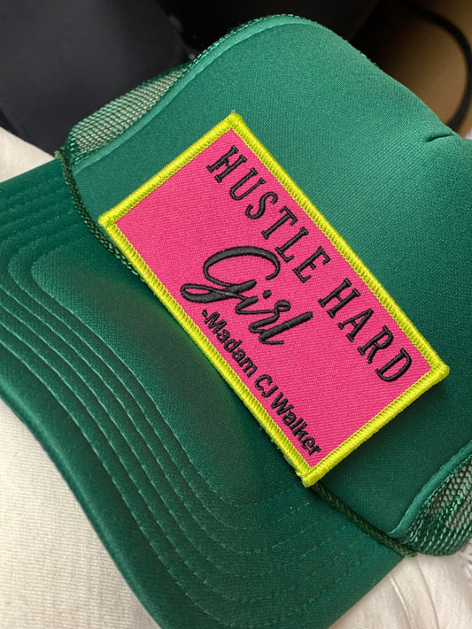 Hustle Hard Girl Trucker Hat